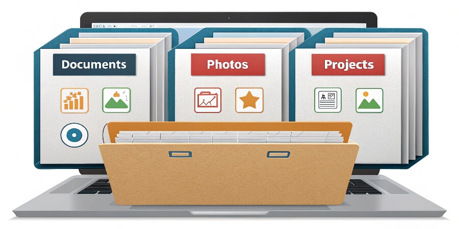 Organize Files with a Clear Folder Structure
